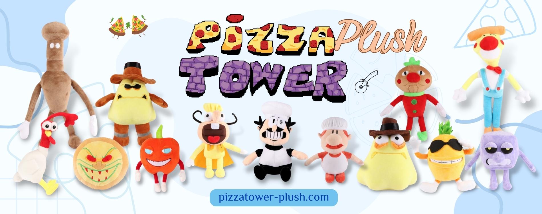 Pizza Tower plush banner